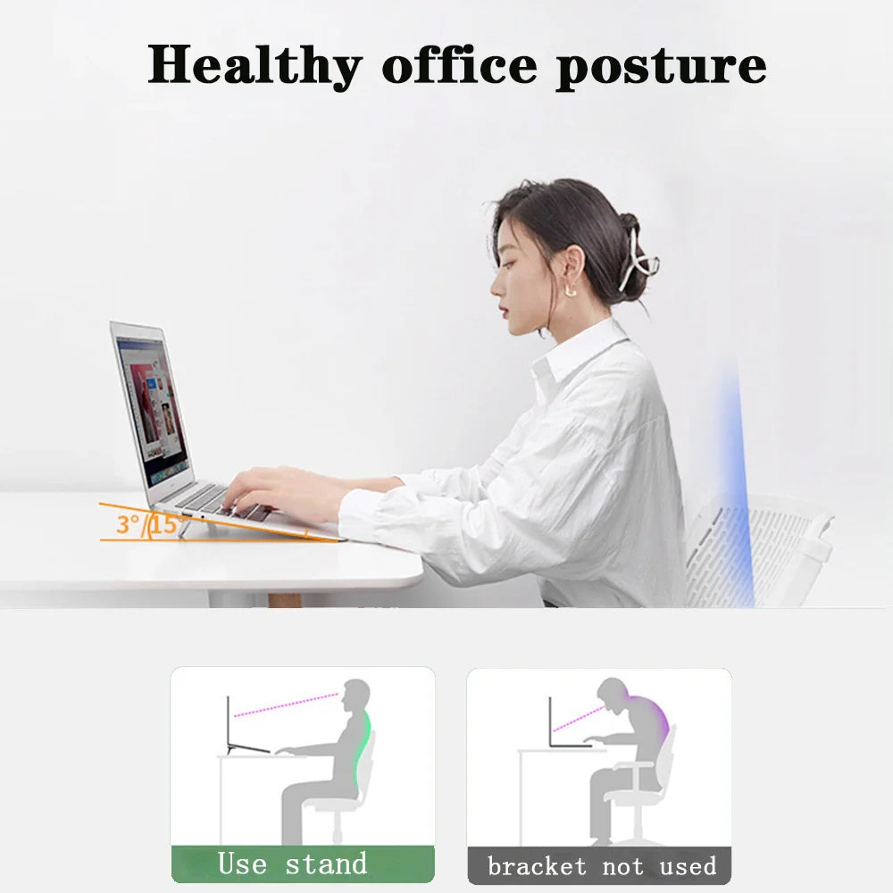 Zinc Alloy Laptop Elevation Stand - Wholesalus