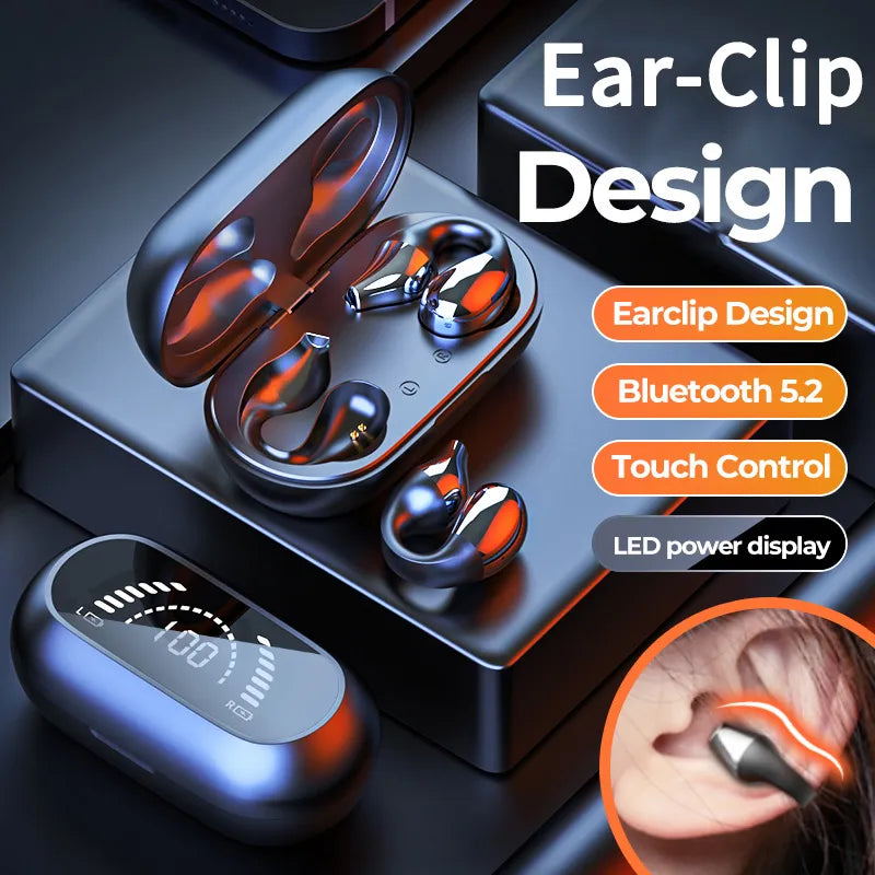 Ear Clip Bluetooth Headset - Wholesalus