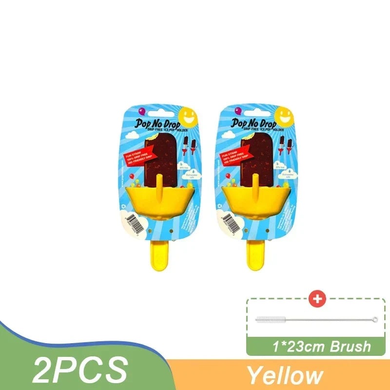 Popsicle Holder with Straw - Wholesalus