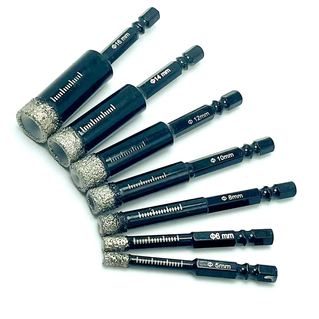 Diamond Coated Drill Bit Set - Wholesalus
