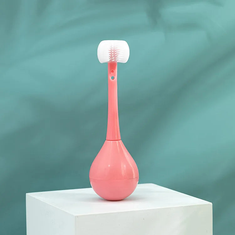 Three-sided Baby U-Shaped Toothbrush - Wholesalus