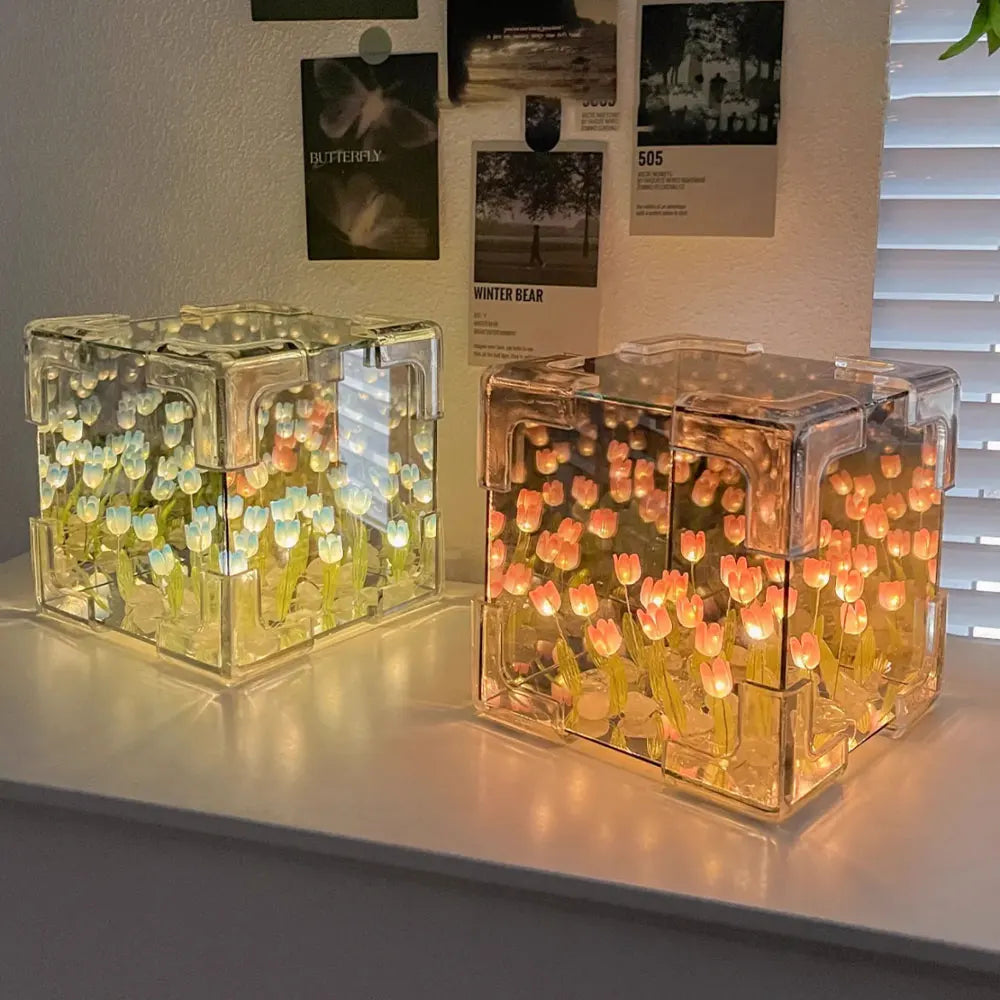 DIY Tulip Night Lamp - Wholesalus