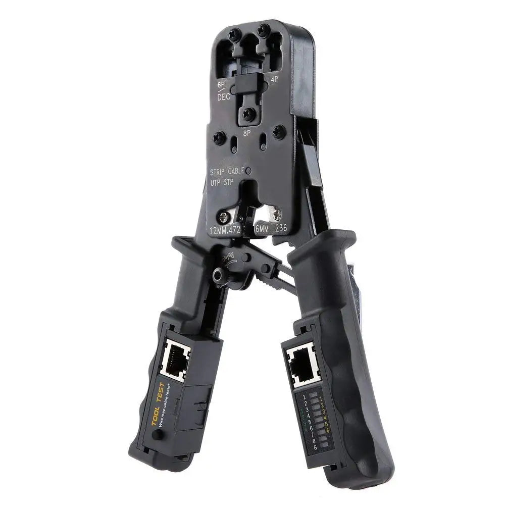 2 in 1 Network Cable Tester Crimping Tool - Wholesalus