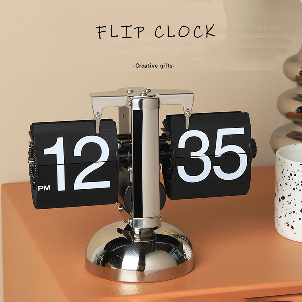 Retro Automatic Flip Clock - Wholesalus