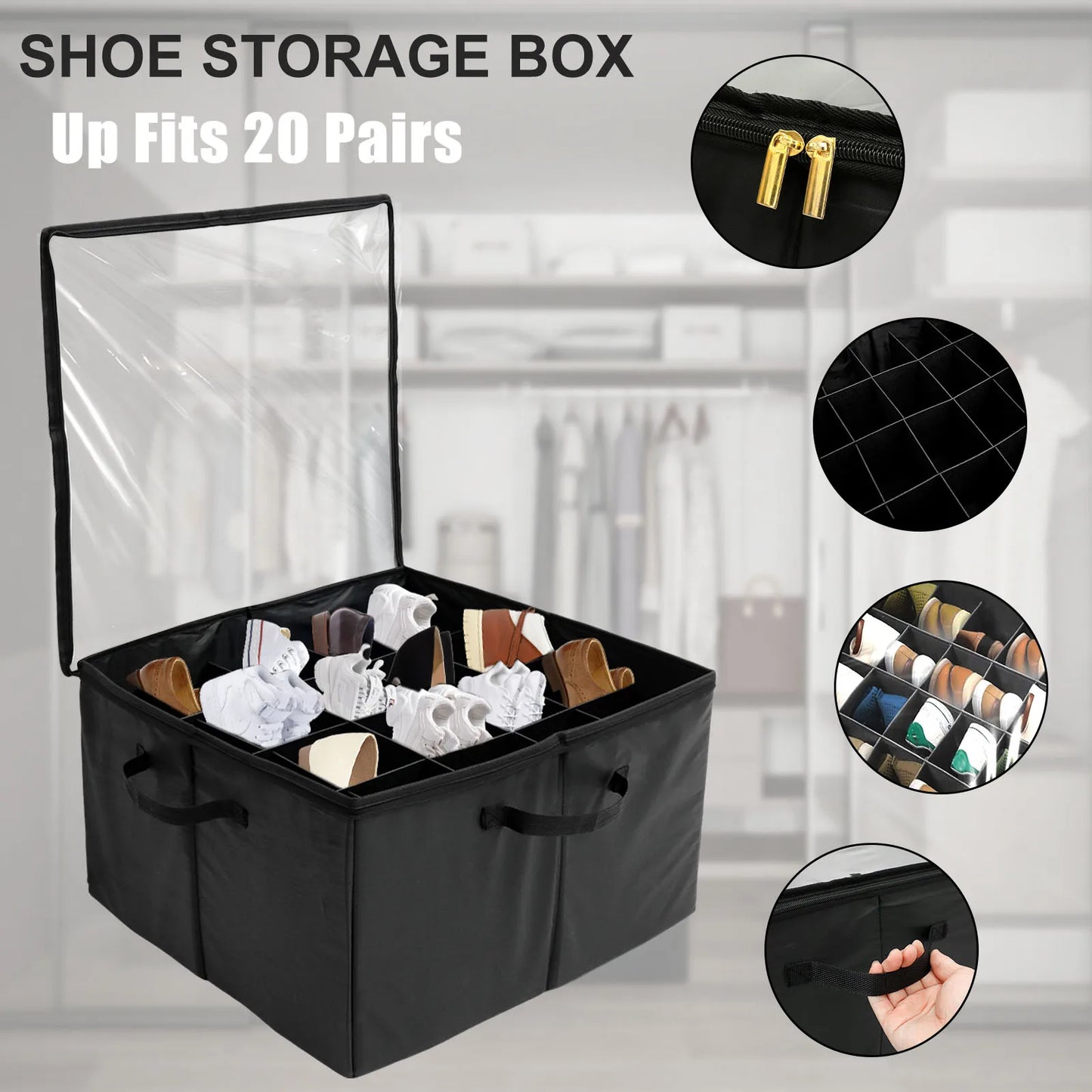 Shoe Storage Organizer Box - Wholesalus