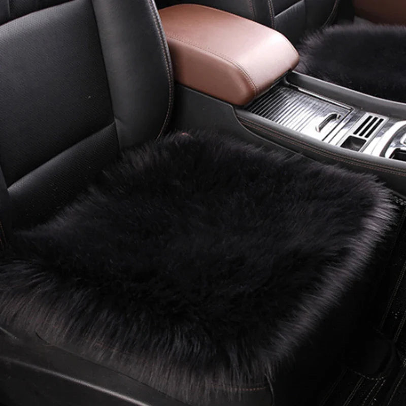 Soft Plush Car Seat Cushion Cover - Wholesalus