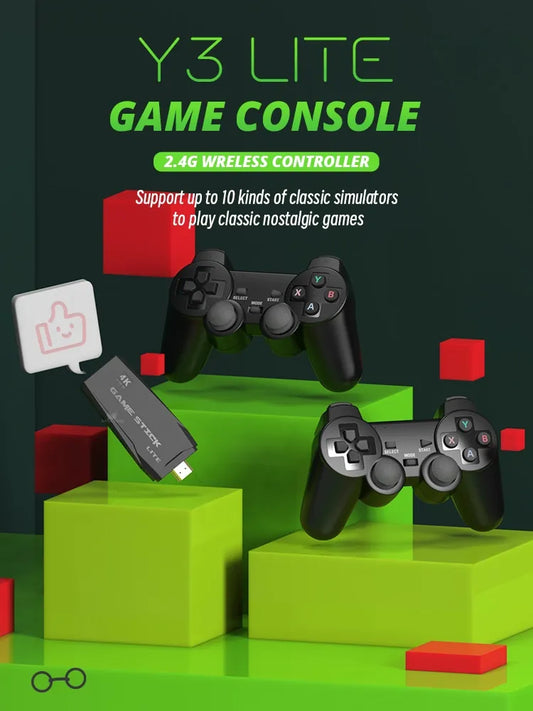 Retro Wireless Game Console Stick - Wholesalus