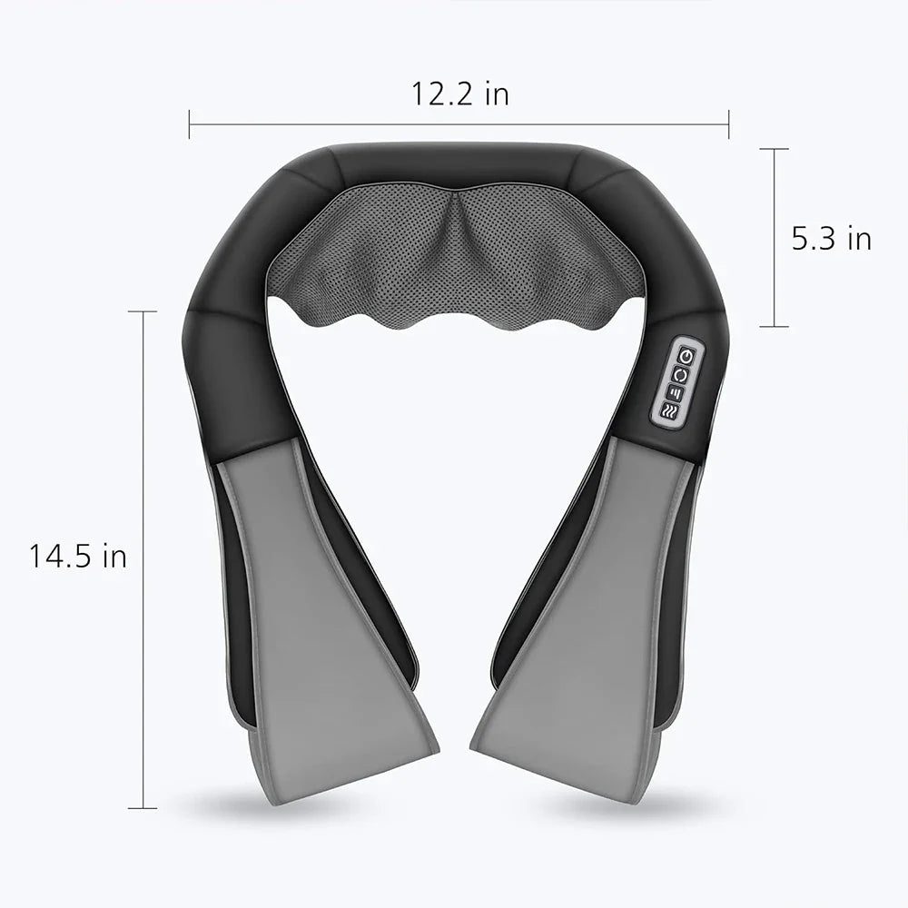Shoulder Neck Cervical Kneading Massager - Wholesalus