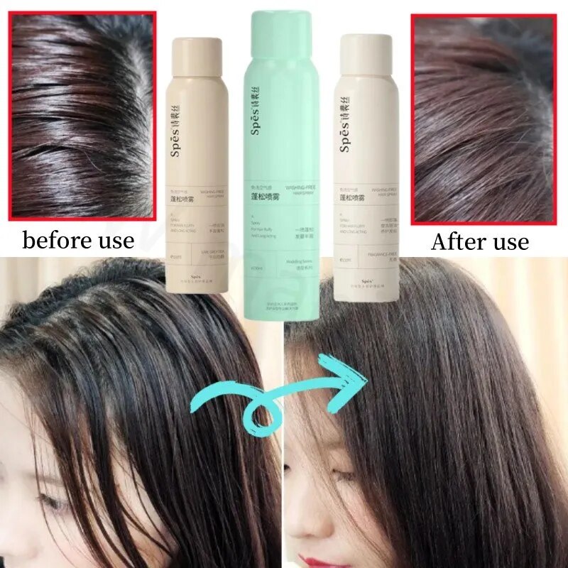 Fluffy Wash-free Dry Hair Spray - Wholesalus