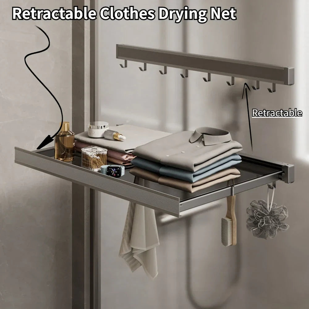 Retractable Clothes Drying Rack - Wholesalus