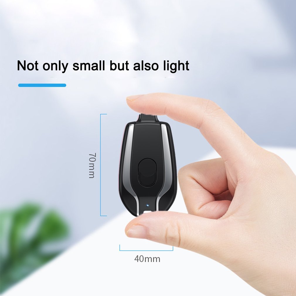 Mini Emergency Keychain Power Bank - Wholesalus
