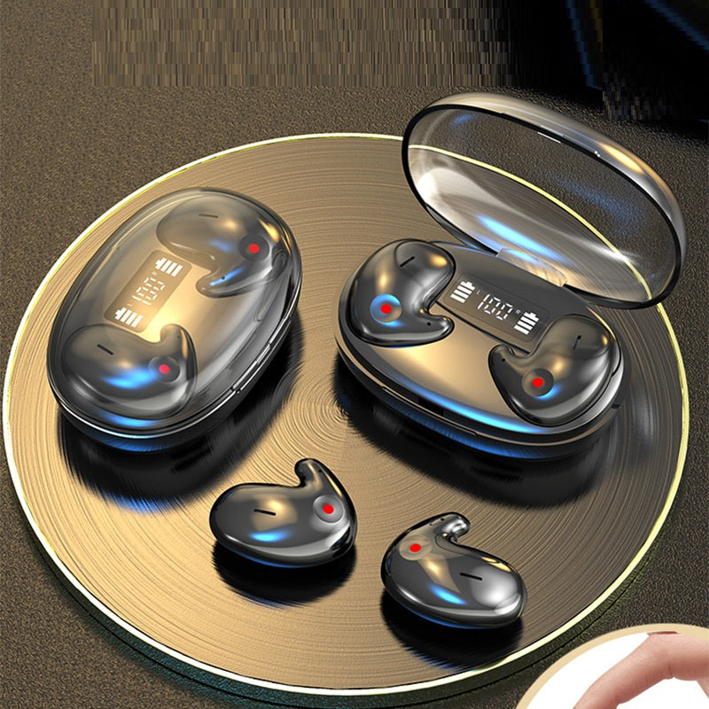 Sleek Ultra-Thin Bluetooth Earbuds - Wholesalus