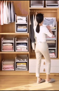 Sliding Wardrobe Clothes Organizer - Wholesalus