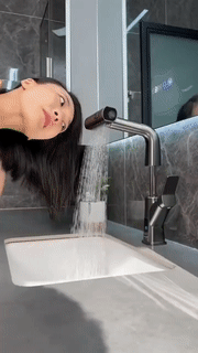 Multifunctional Digital Display Pull-out Faucet - Wholesalus