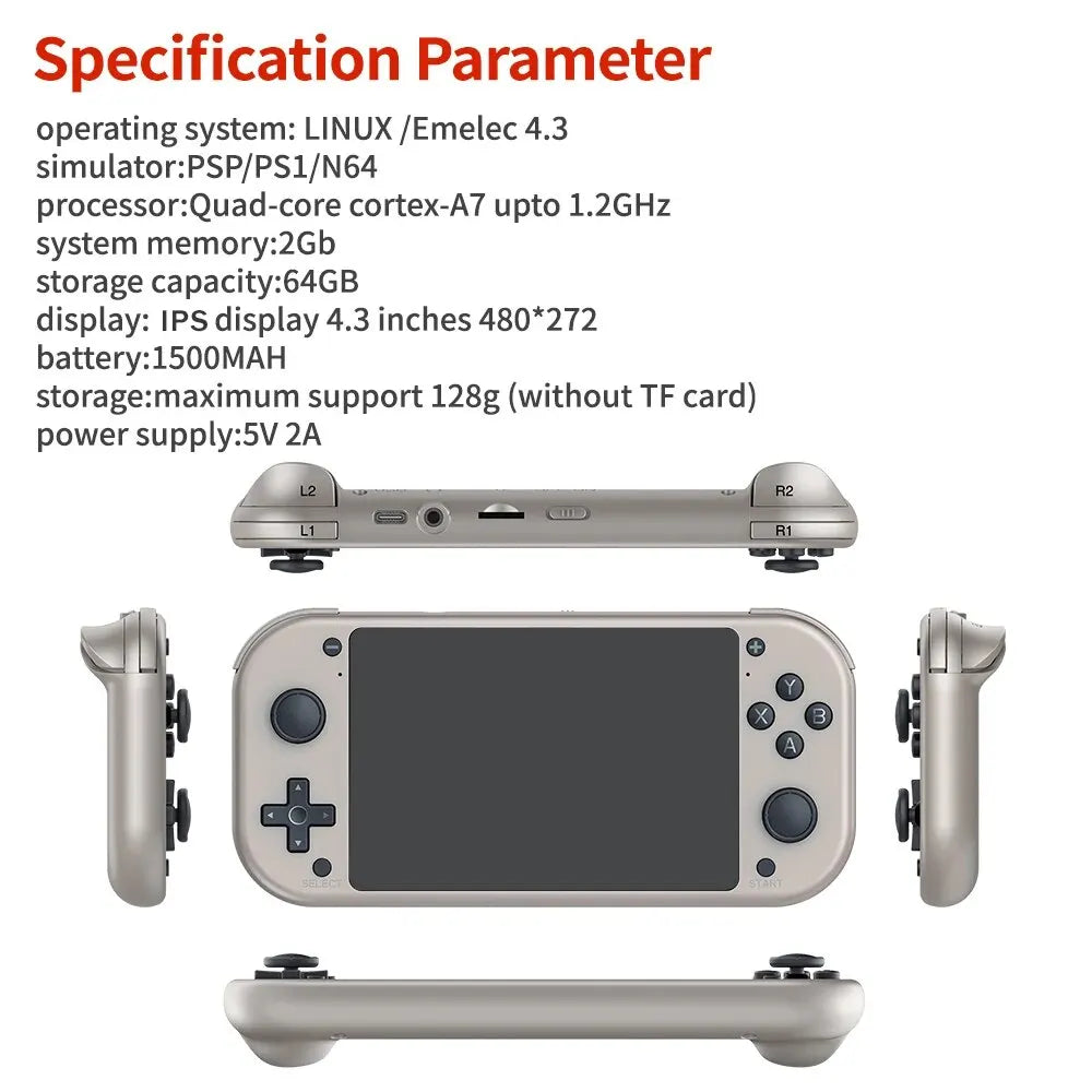 Handheld Retro Game Console - Wholesalus