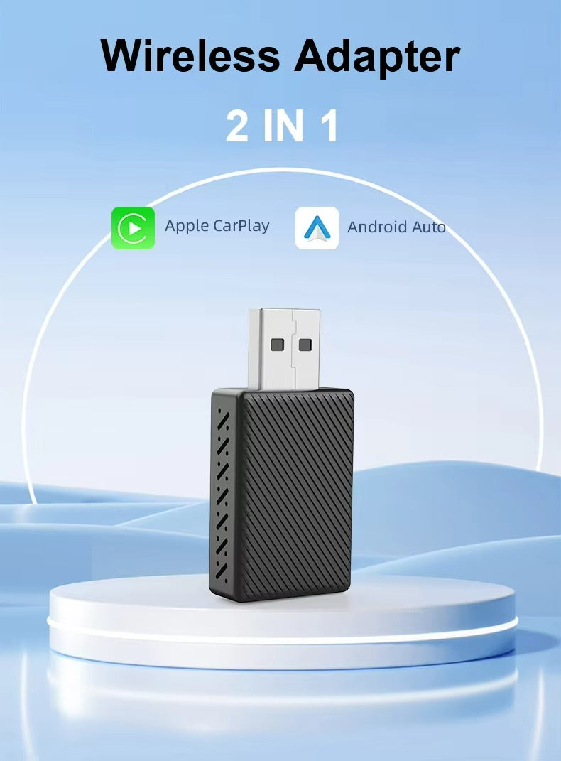 2 in 1 USB Mini Wireless CarPlay - Wholesalus