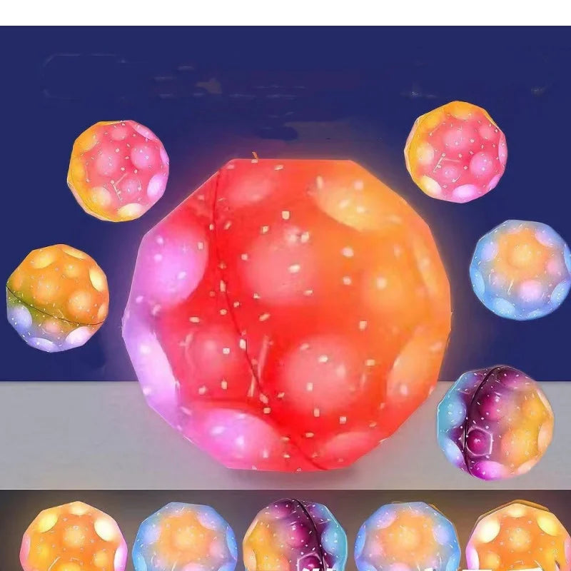 Glowing Stress Relief Bouncing Ball - Wholesalus