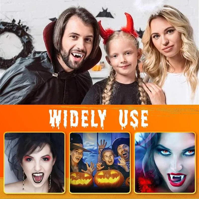 Retractable Halloween Vampire Fangs - Wholesalus