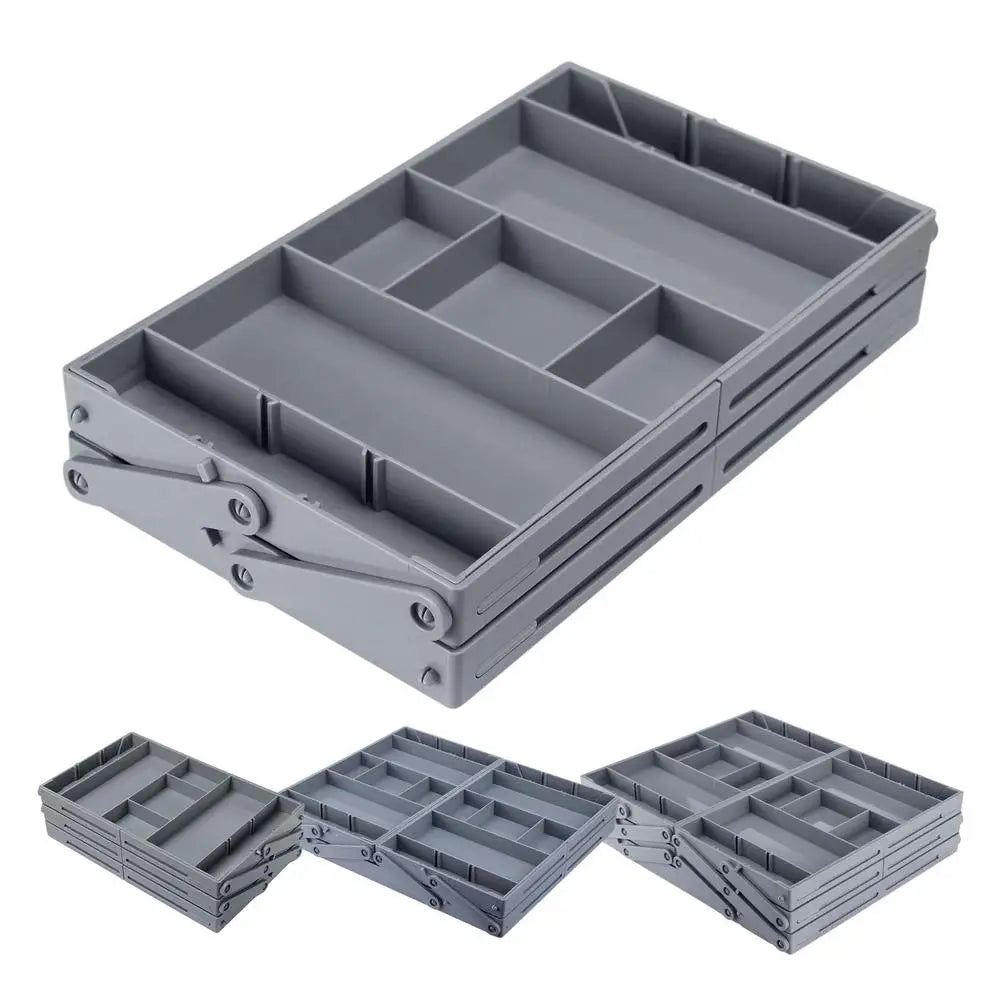 Multi Level Collapsible Organizer Drawer - Wholesalus