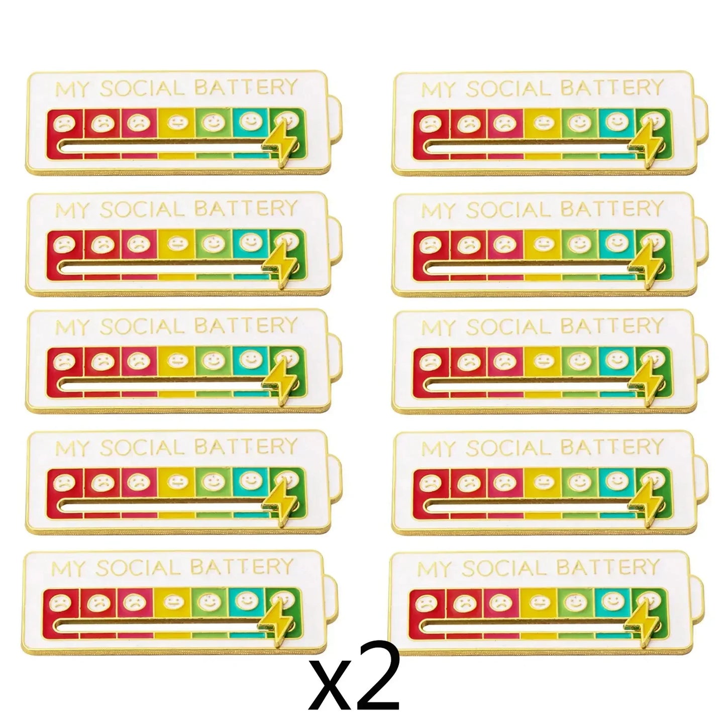 Social Spark Expression Badge - Wholesalus