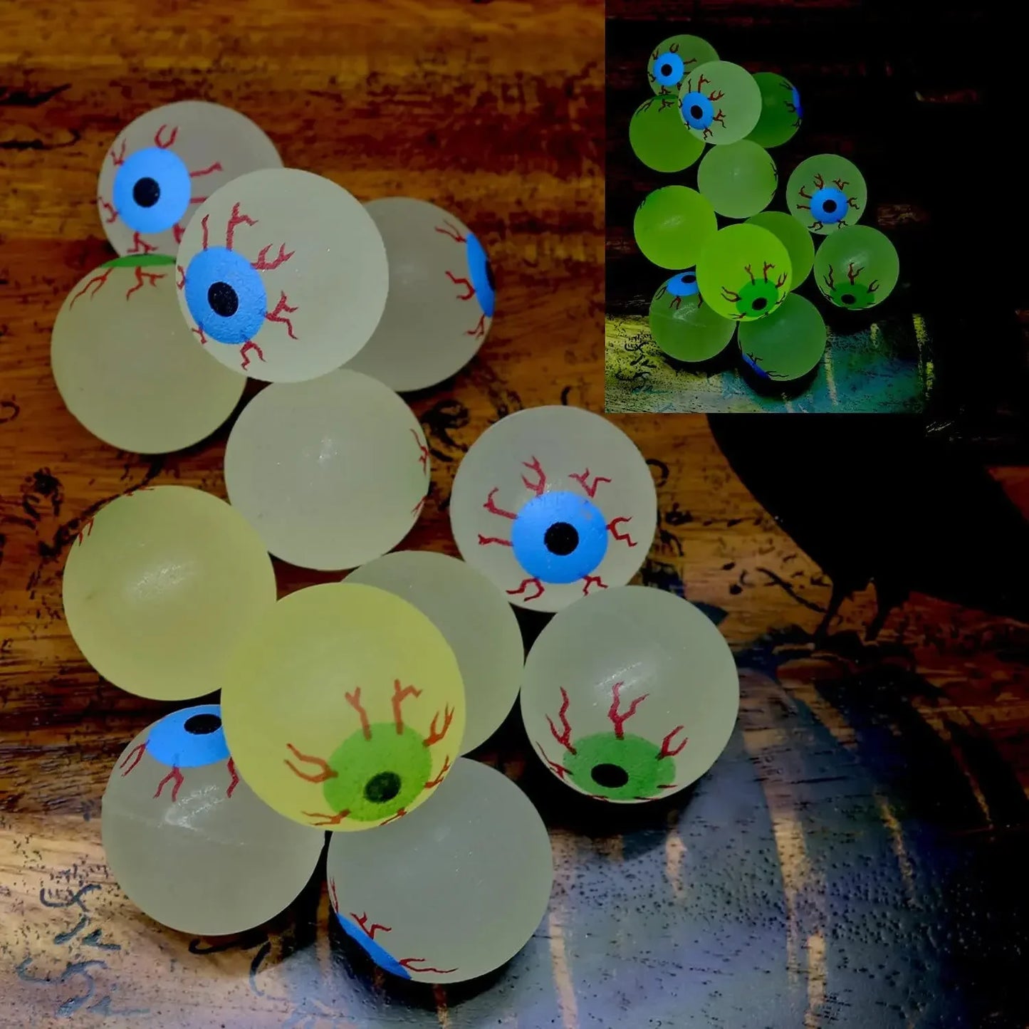 Glowing Halloween Eyeball - Wholesalus