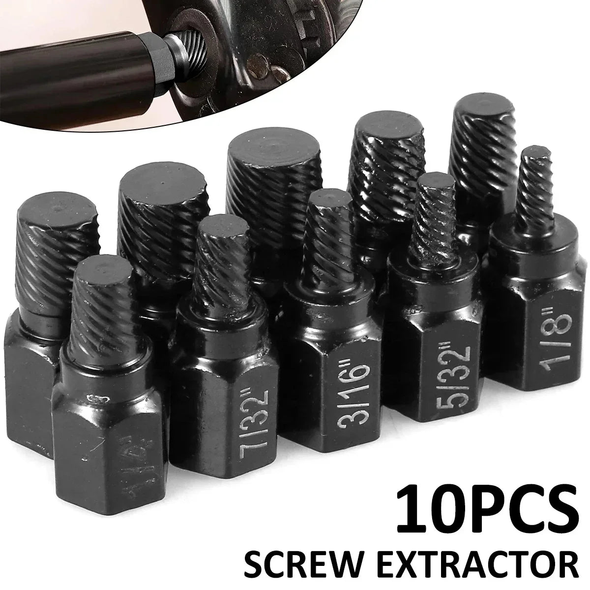Damaged Screw Extractor Set - Wholesalus