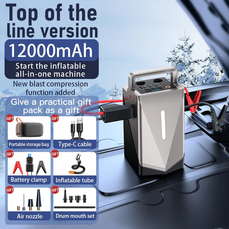 Multifunctional Car Jump Starter - Wholesalus