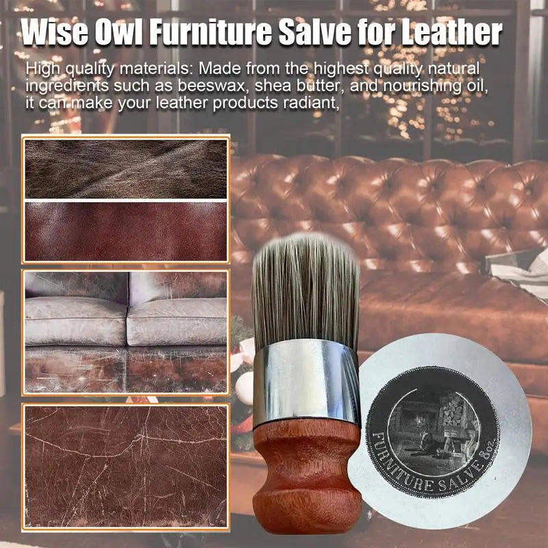 Leather Repair Coating With Brush - Wholesalus
