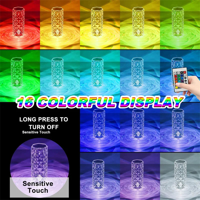 USB Crystal Touch Lamp - Wholesalus