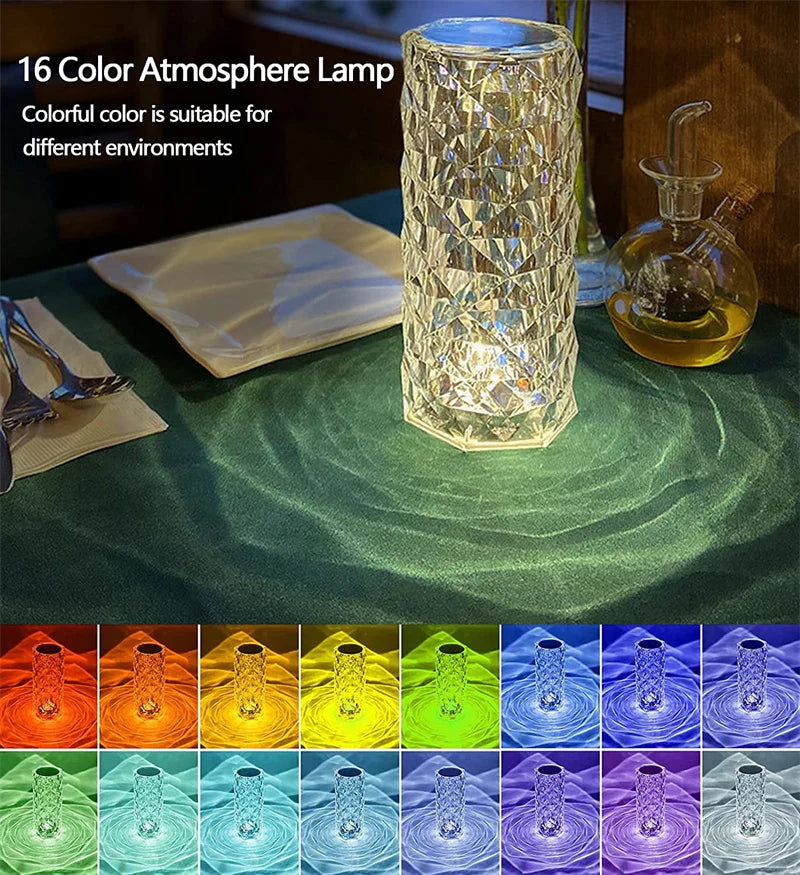 USB Crystal Touch Lamp - Wholesalus