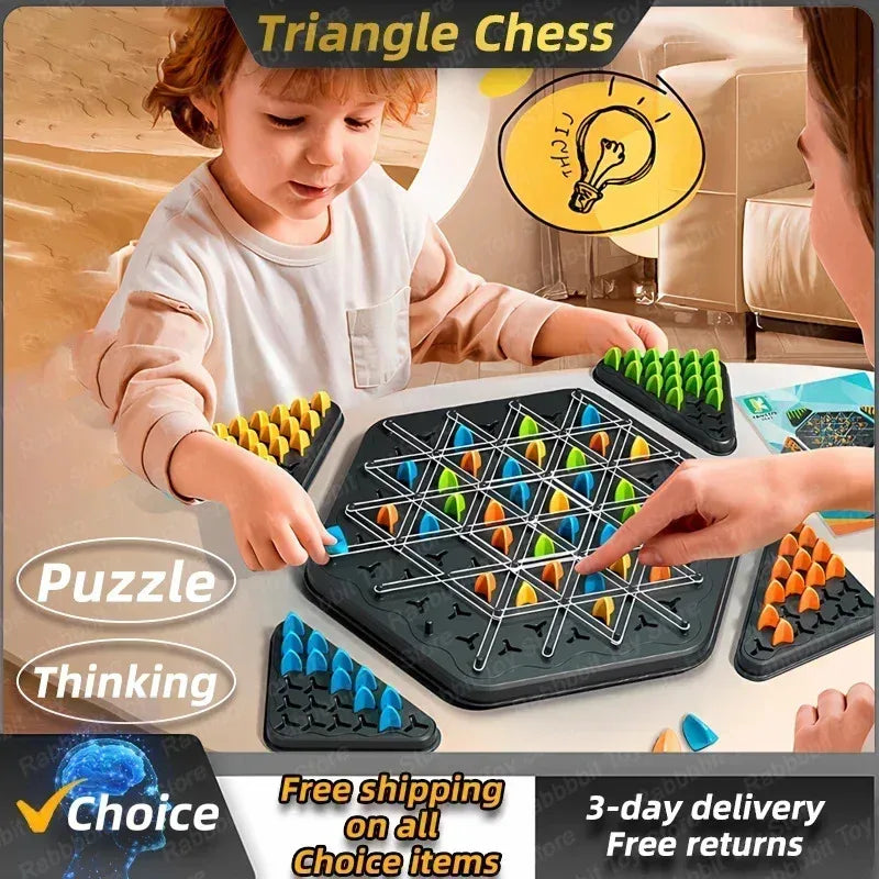 Chain Triangle Puzzle Game - Wholesalus