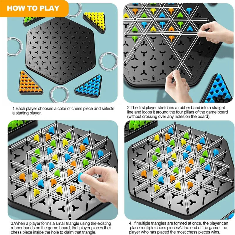 Chain Triangle Puzzle Game - Wholesalus