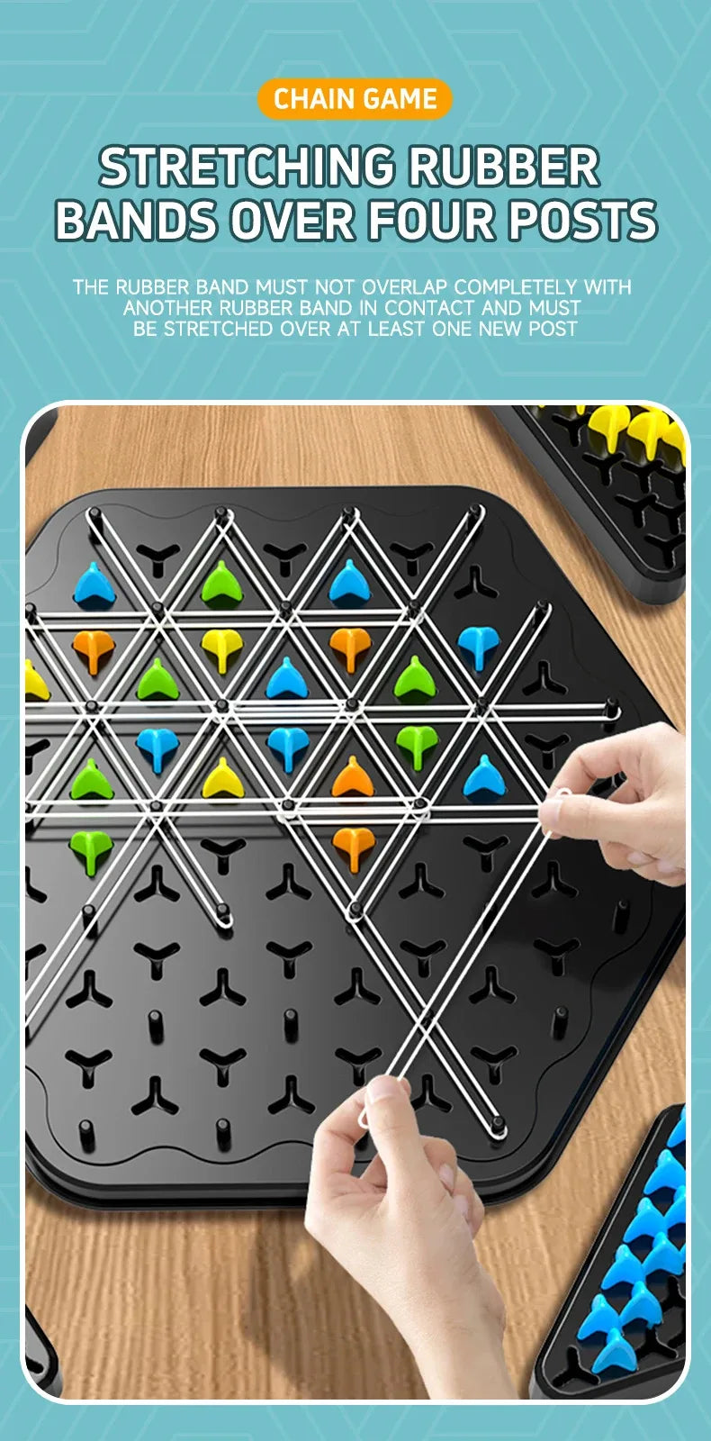 Chain Triangle Puzzle Game - Wholesalus