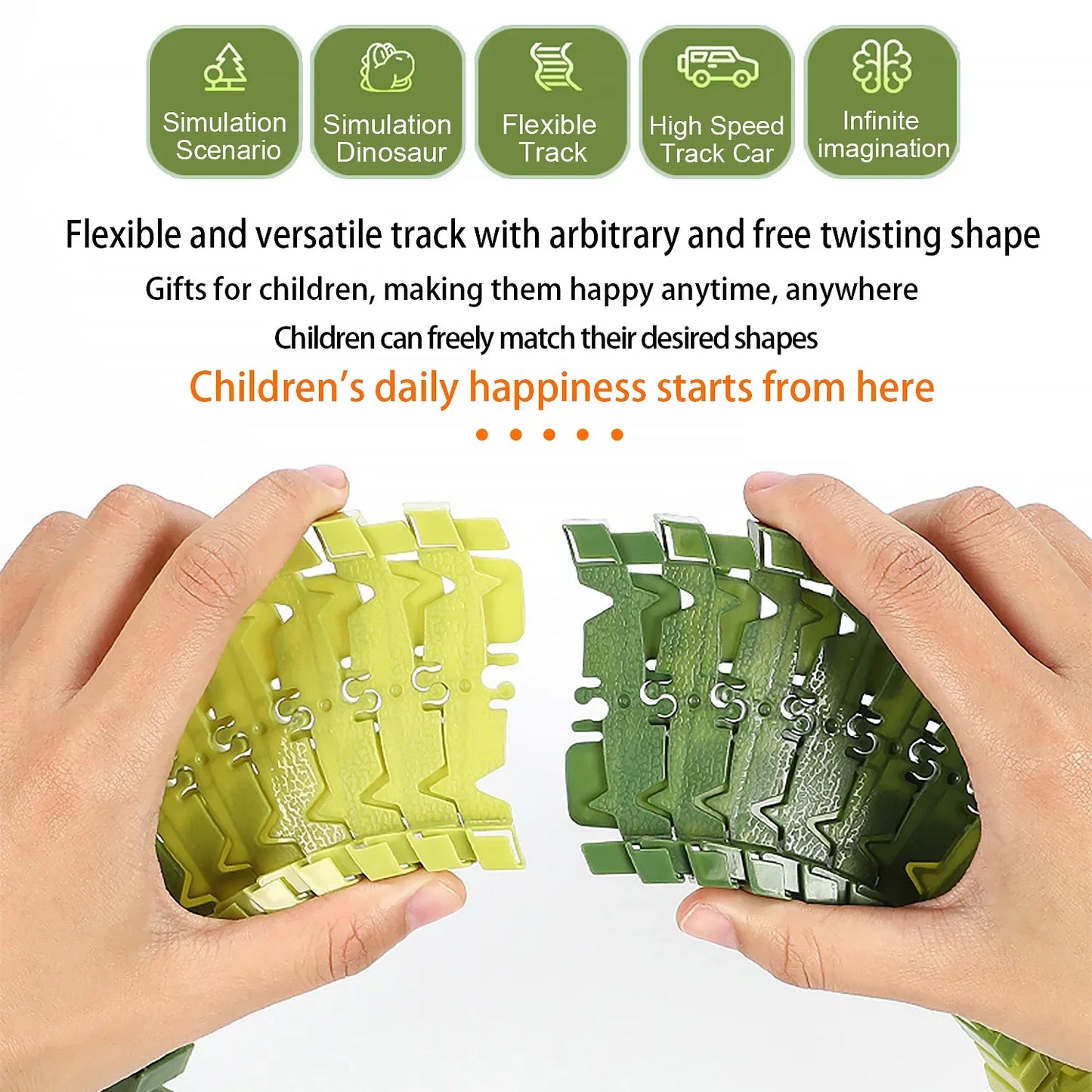 Electric Magic Climbing Dinosaur Track Toy - Wholesalus