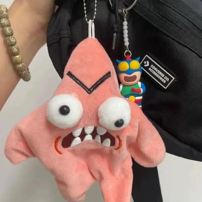 Rechargeable Angry Starfish Dancing Keychain - Wholesalus
