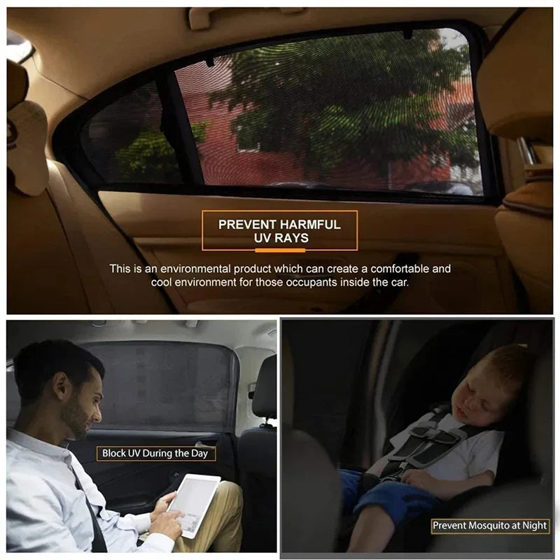 Car Window UV Sunshade Curtains - Wholesalus
