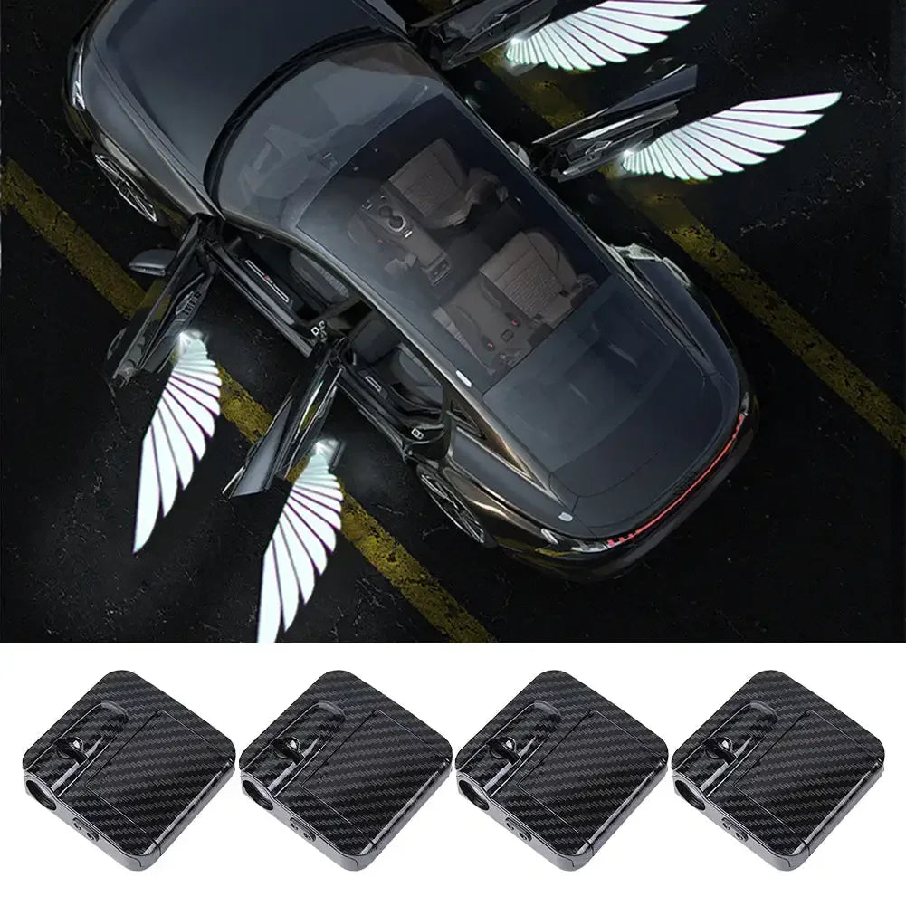 Wireless Angel Wings Car Door Projector - Wholesalus