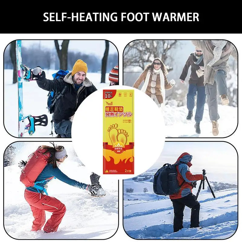 Self Heating Thermal Warm Insoles - Wholesalus
