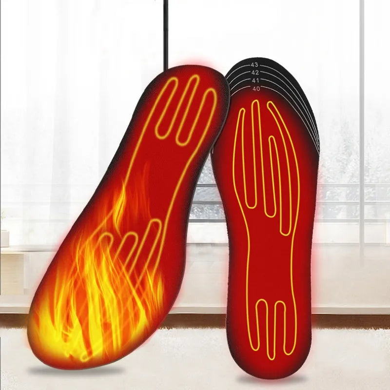 USB Rechargeable Heated Insoles - Wholesalus