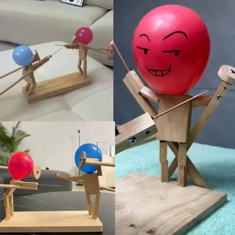 Wooden Edition Balloon Blasters - Wholesalus