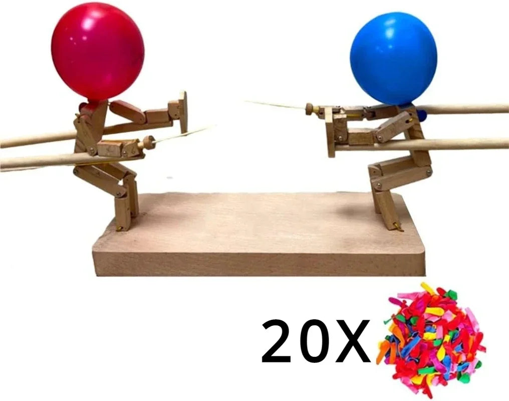 Wooden Edition Balloon Blasters - Wholesalus