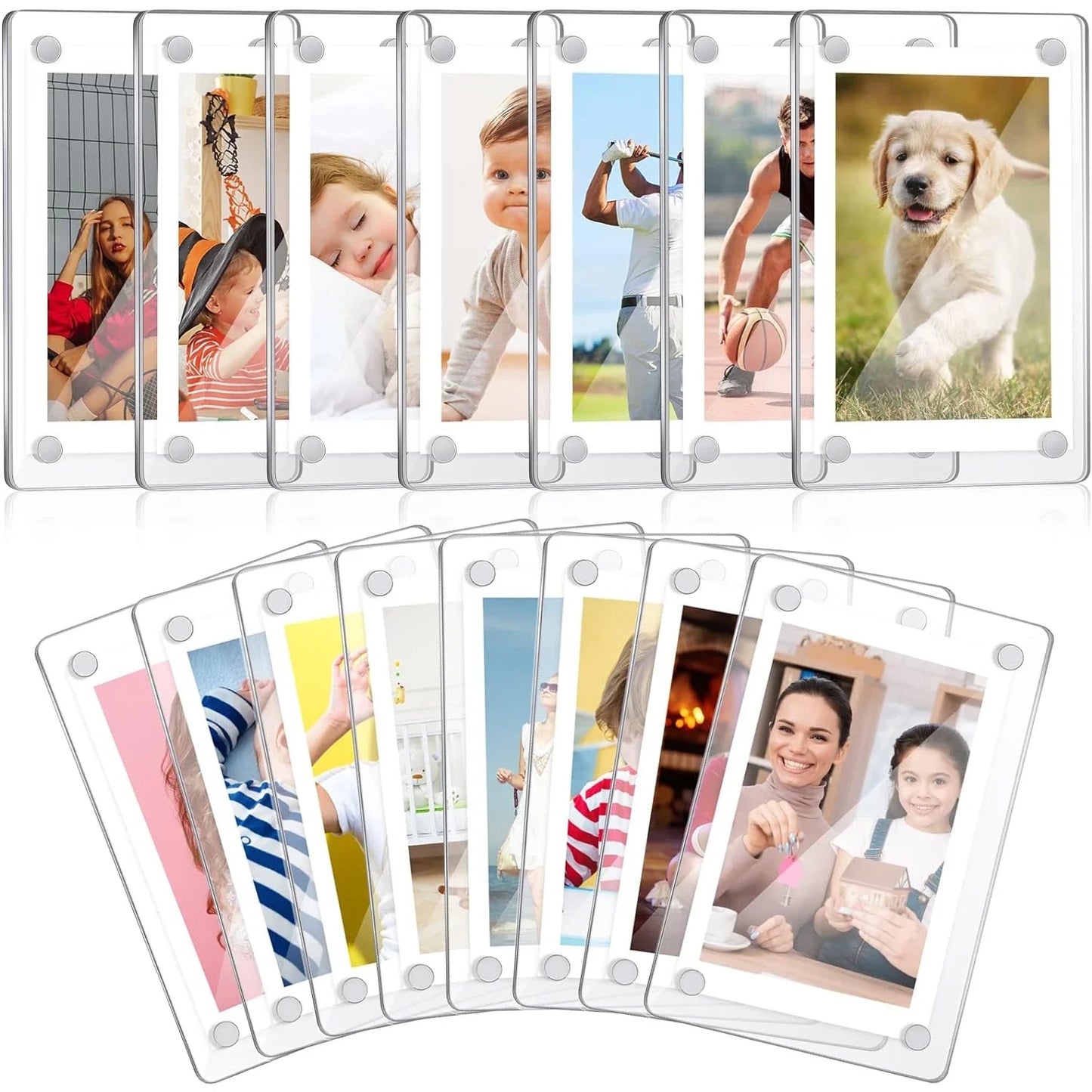 Acrylic Magnetic Photo Frame - Wholesalus