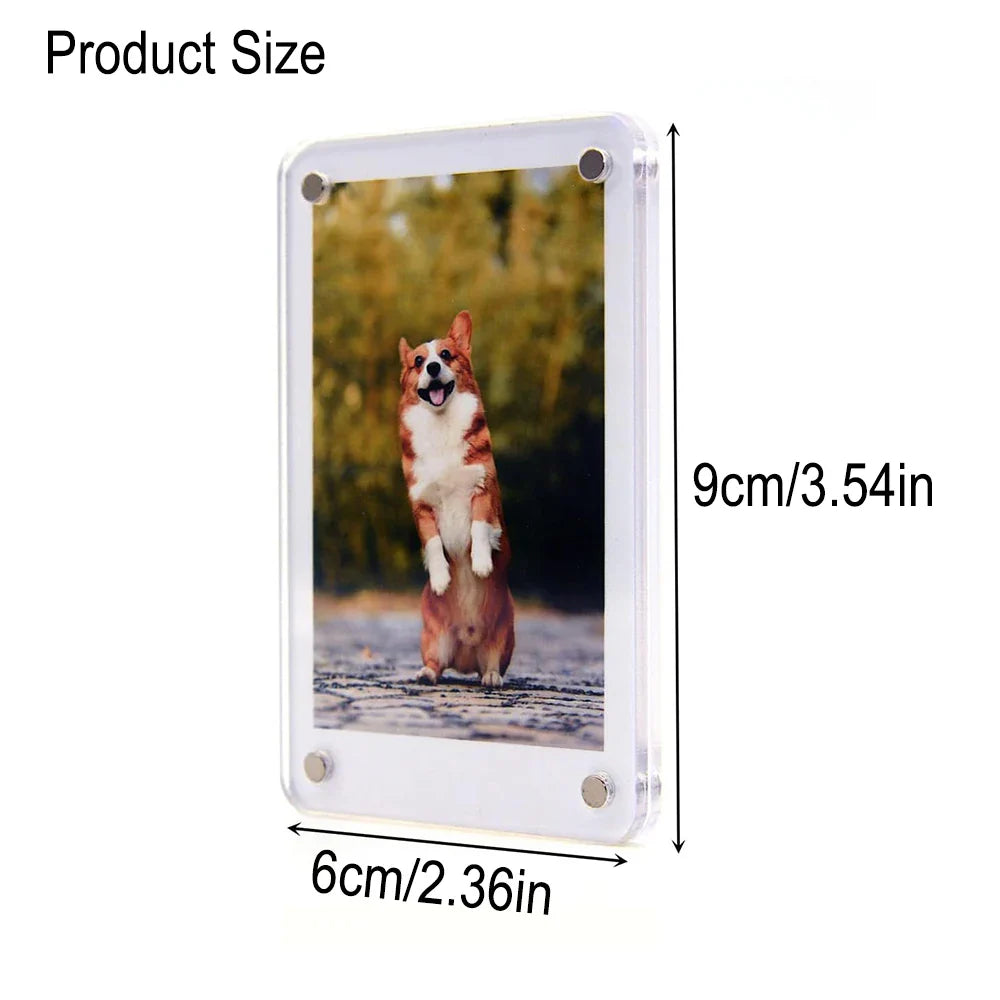 Acrylic Magnetic Photo Frame - Wholesalus