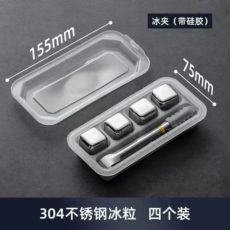 Reusable Stainless Steel Ice Cubes - Wholesalus