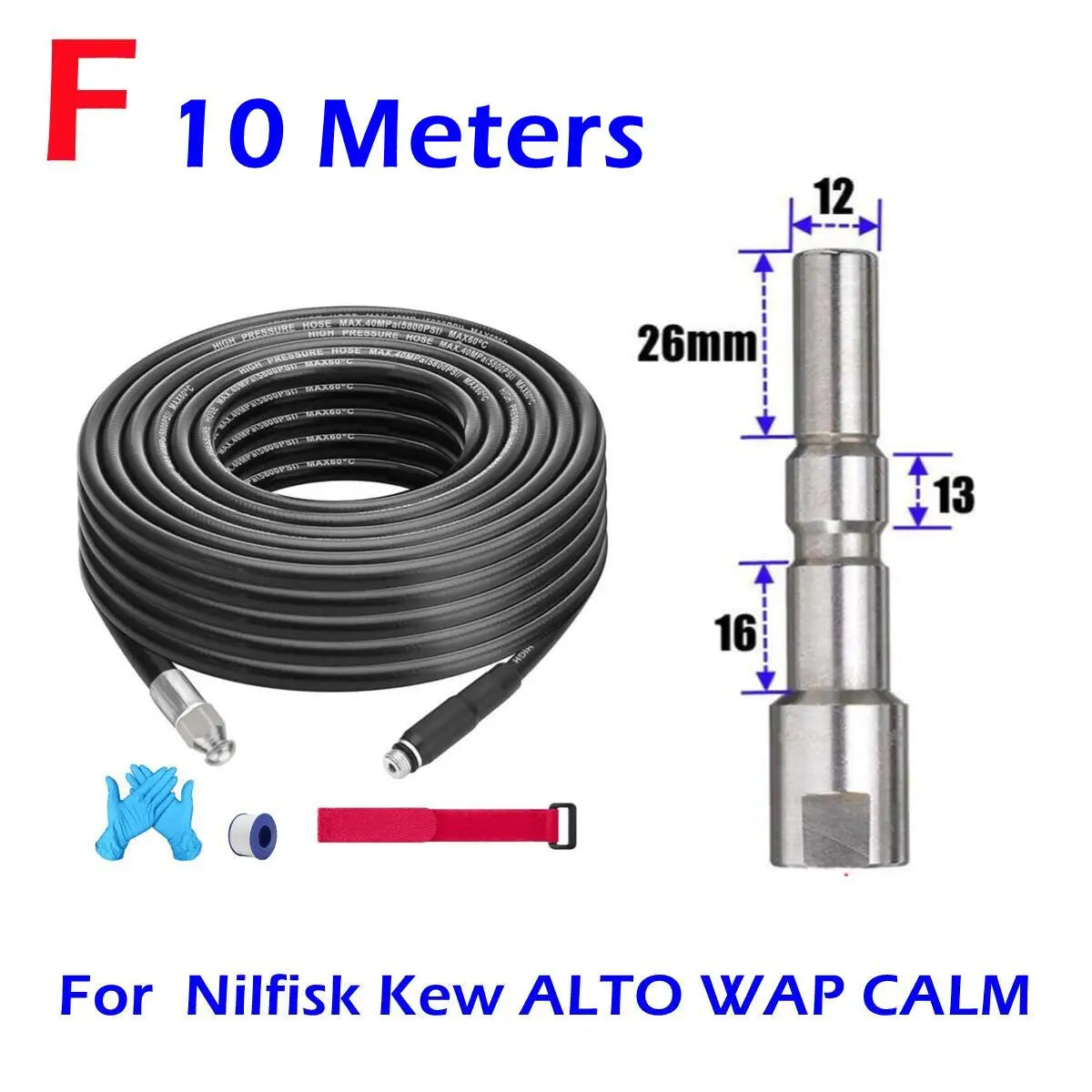 High Pressure Drainage Cleaning Kit - Wholesalus