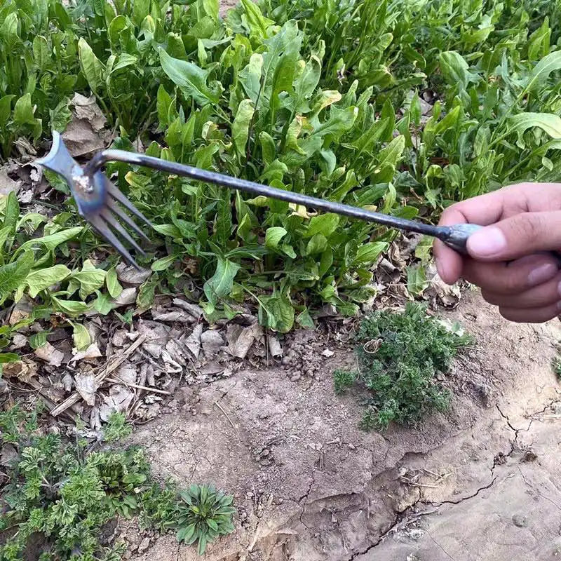 Multifunctional Steel Garden Weeding Tool - Wholesalus