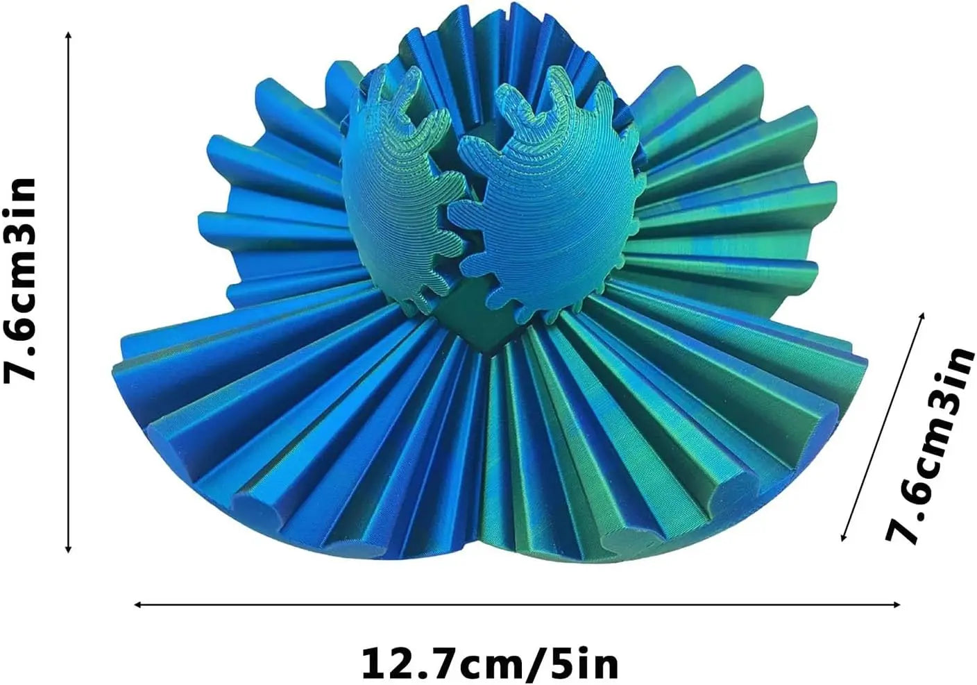 3D Printed Gear Ball Fidget Toy - Wholesalus