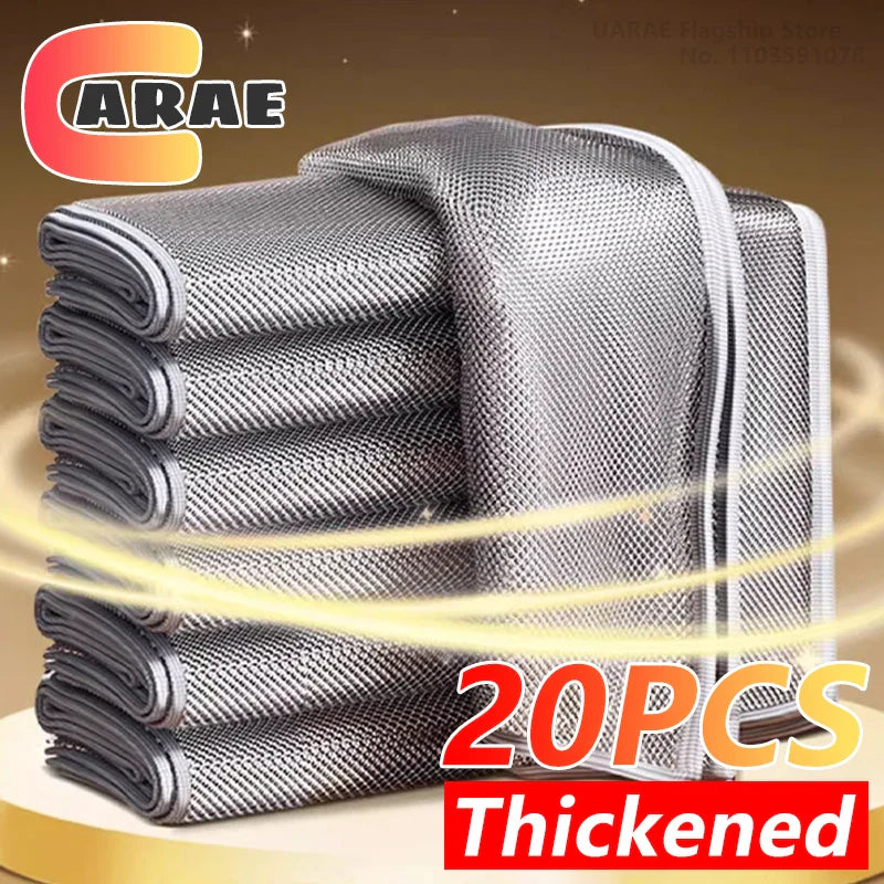 Metal Scrubber Kitchen Dishwashing Cloth - Wholesalus