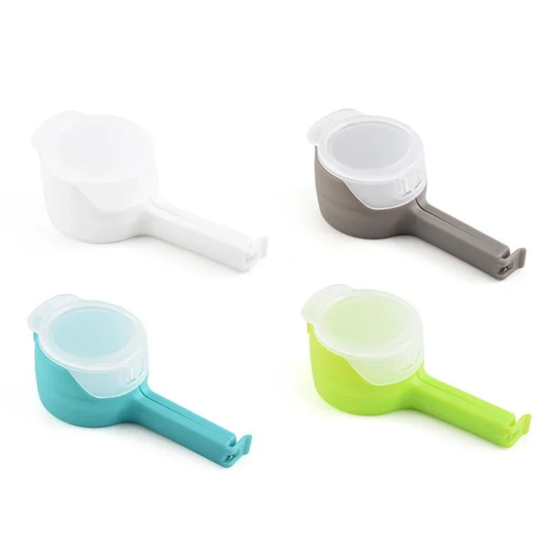 Food Bag Sealing Clips With Cap - 5Pcs - Wholesalus