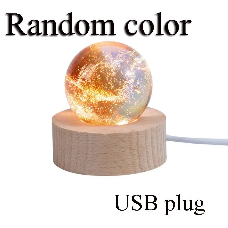 Crystal Cosmic Ball Night Light - Wholesalus